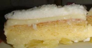 Pastel de Piña con Crema… ¡Húmedo y Perfecto!