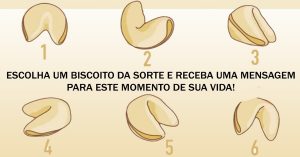 Elige una galleta de la suerte y descubre qué mensaje tiene para ti.