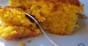 ¡Pastel de naranja y zanahoria muy húmedo y esponjoso!